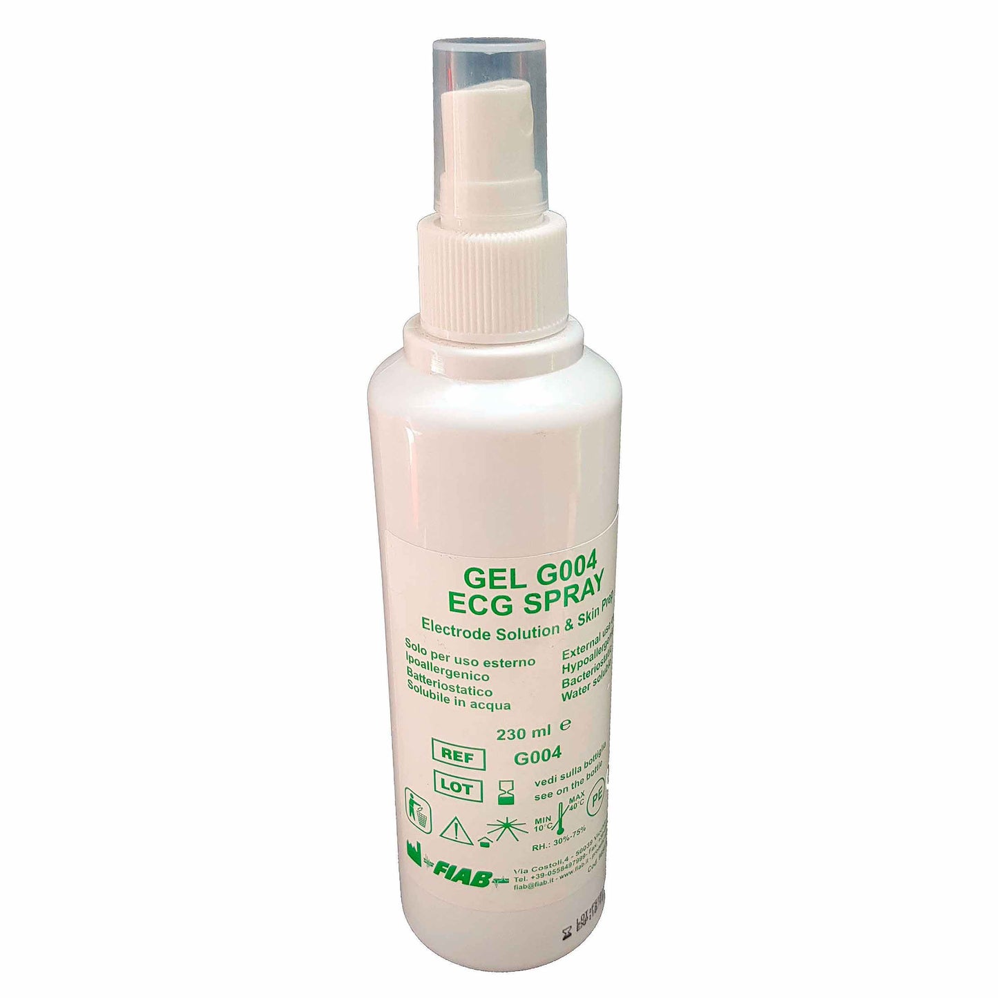 Flaconi da 230 ml di Gel spray