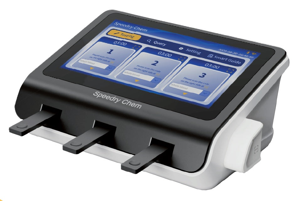 TEST TC/HDL/LDL/TG/GLU PER SPEEDRY CHEM