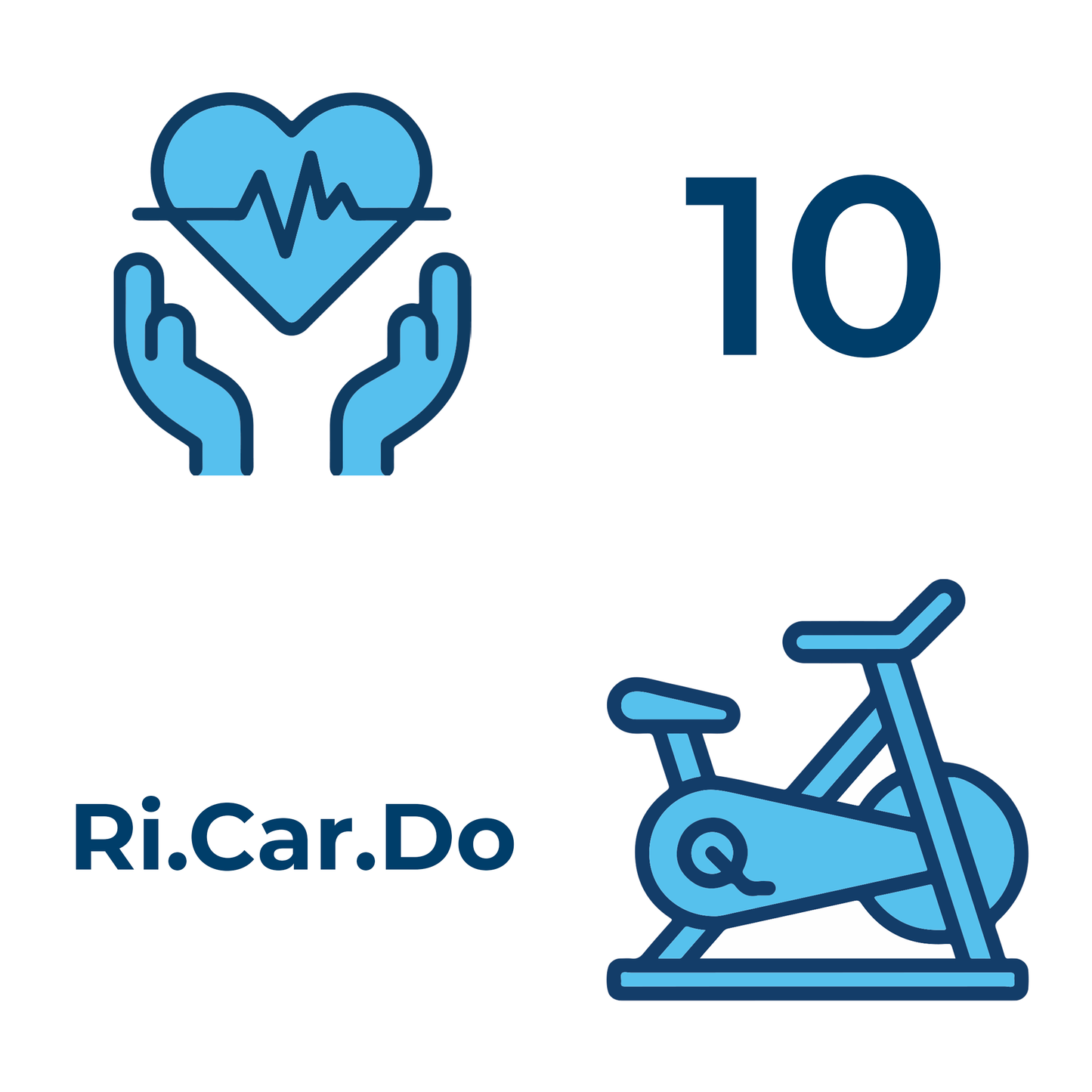 10 piani di cura con 80 sessioni di riabilitazione cardiologica + 40 visite mediche