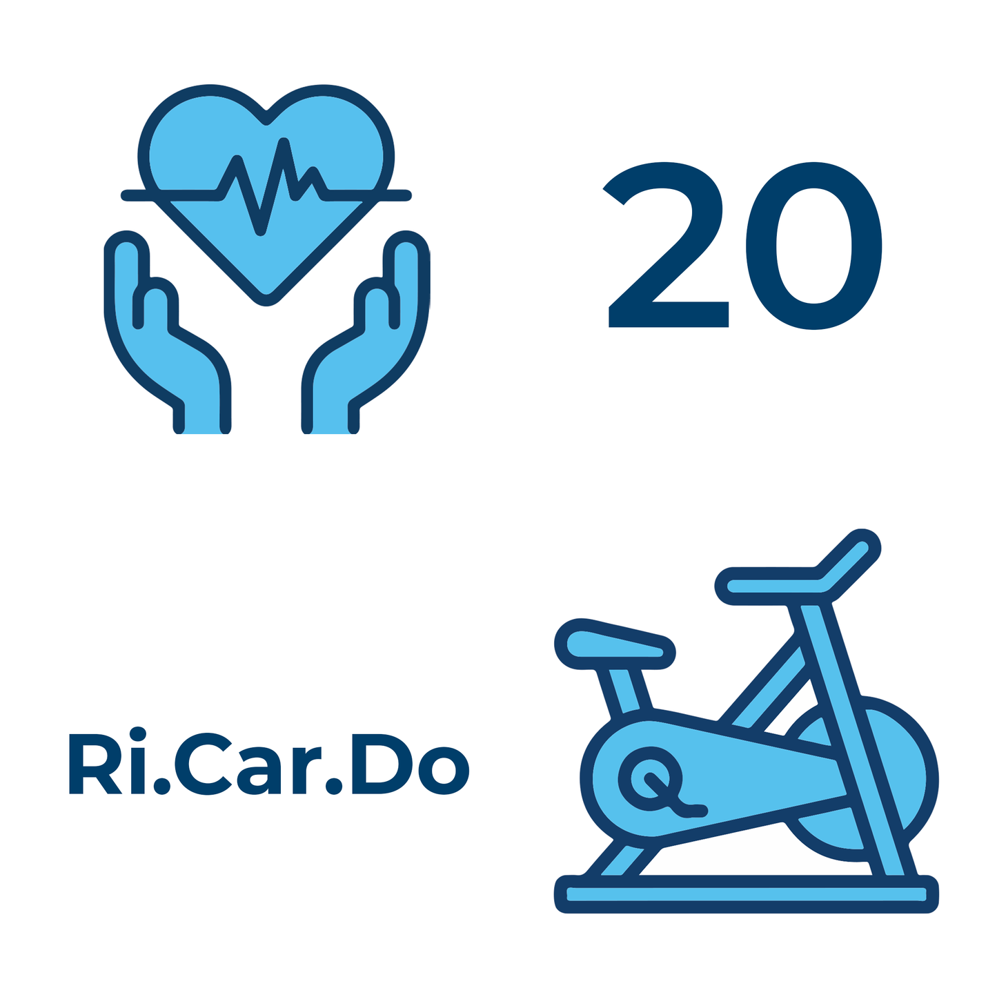 20 piani di cura con 160 sessioni di riabilitazione cardiologica + 80 visite mediche