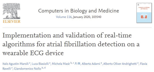 Articolo scientifico pubblicato su ‘Computers in Biology and Medicine’