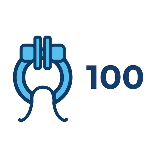 100 pinzetta stringinaso per spirometria
