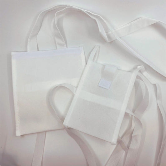 25 tasca monouso in tessuto bianco per Holter cardiaco