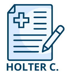 10 referti Holter cardiaco
