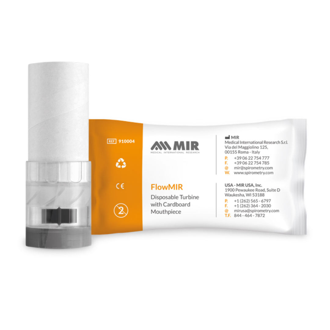60 turbine mono uso per spirometria