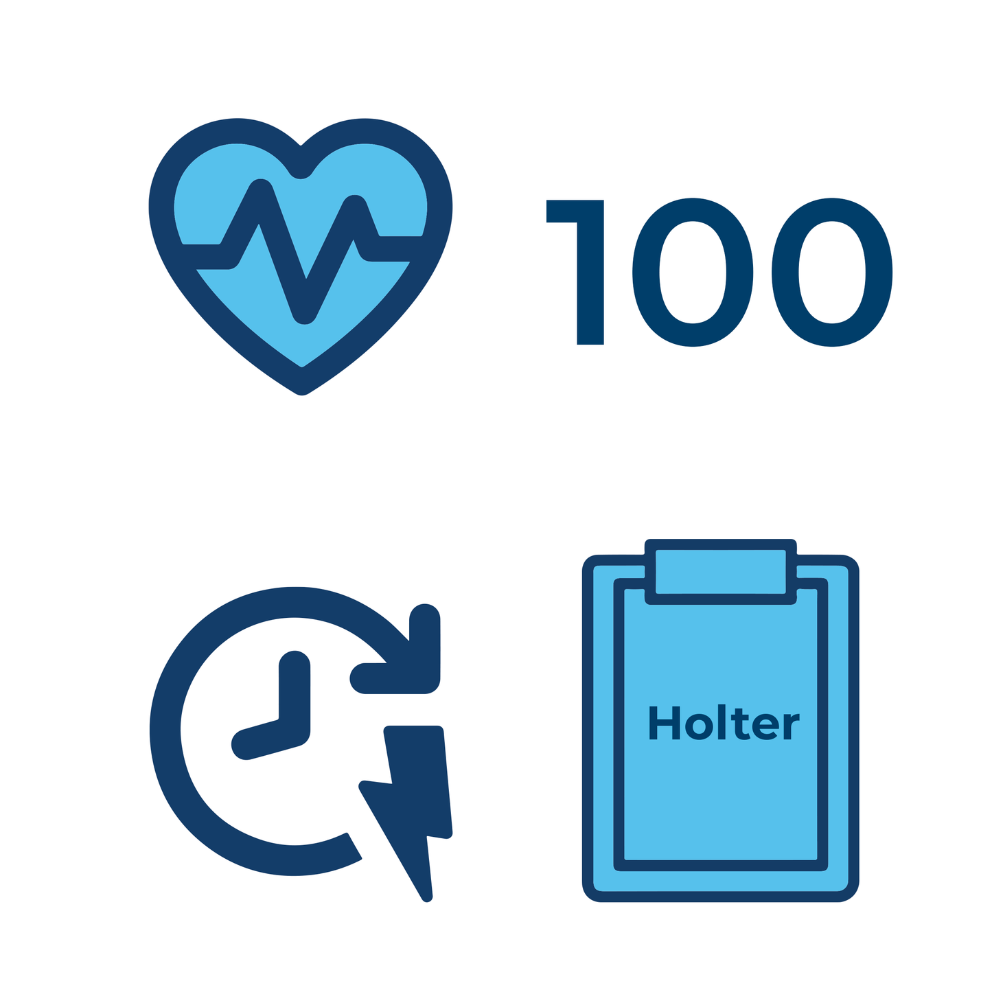 100 referti rapidi Holter cardiaco