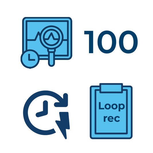 100 referti rapidi Loop recorder