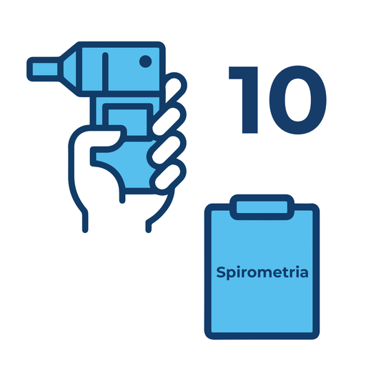 10 referti Spirometria