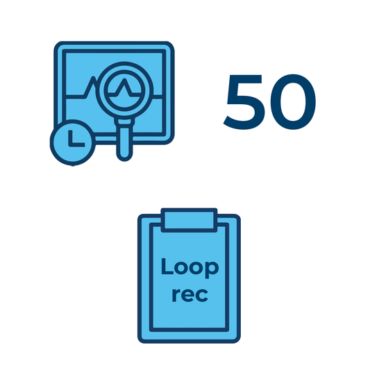 50 referti standard Loop recorder