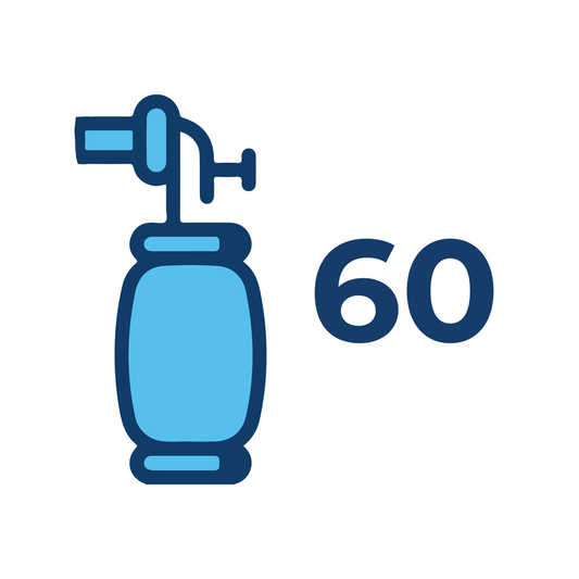 60 turbine mono uso per spirometria